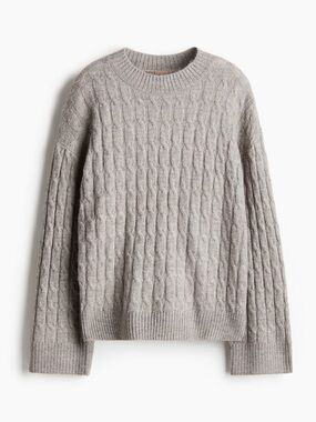 H&M Grey Knit Sweater